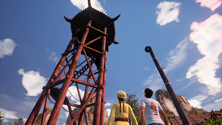 花飘香——《莎木3》评测不朽情缘试玩版人间有情莎(图2)