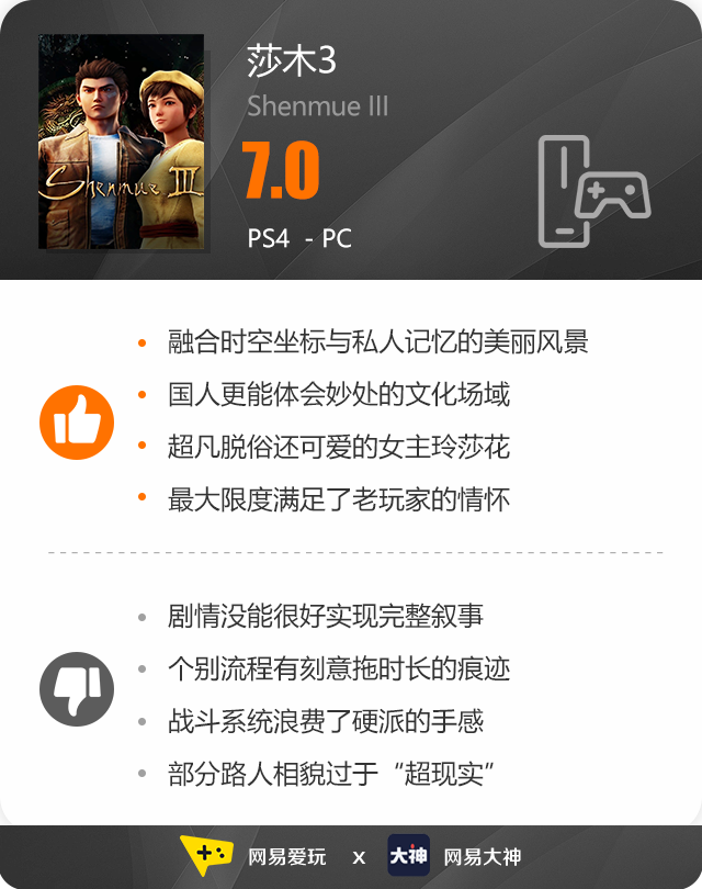 花飘香——《莎木3》评测不朽情缘试玩版人间有情莎(图12) 花飘香——《莎木3》评测不朽情缘试玩版人间有情莎(图12)